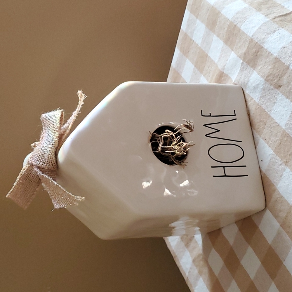 Rae Dunn Home birdhouse *EUC